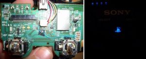 SIXAXIS Gets a shiney new LED Sixaxis LED