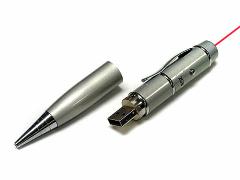 Kaser Pen Flash Drive Laser Pointer