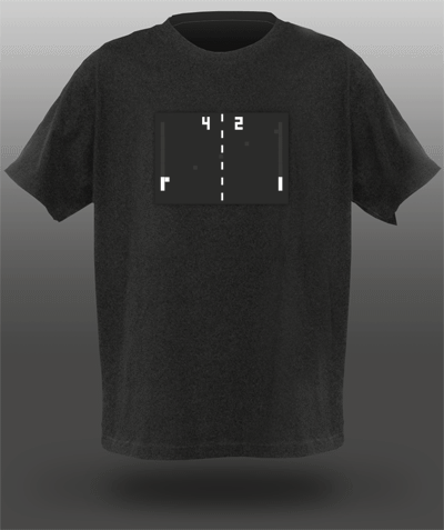 Animated Pong T Shirt Pong Shirt