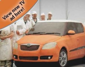 Skoda Cake Car Advert