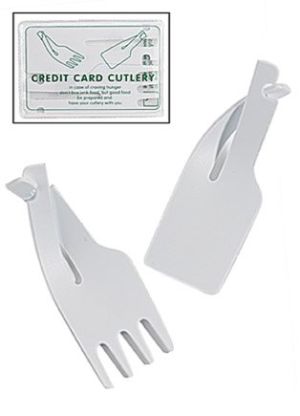 Credit Card Cutlery