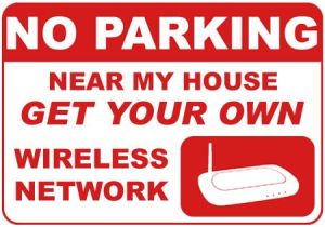 Dont want to share your Wi fi Connection nopark