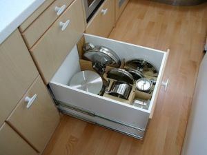 Camper Van which looks like a Dustbin Wagon Camper Van Kitchen