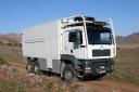 Camper Van which looks like a Dustbin Wagon