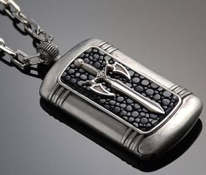 Olinari Silver USB Dog Tags Olinari Silver USB Dog Tags