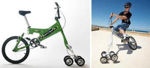 StreetSurfer has 4 front Wheels streetsurfer