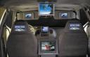 The TVs in this car a little Excessive