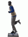 Moving Mannequin for Shop Windows