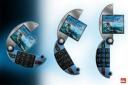 A Pacman Shaped Phone