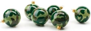 Camouflage Christmas Tree Decorations