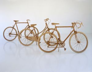 Cardboard Guy has Serious Talent Cardboard Bikes