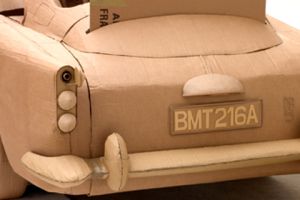 Cardboard Guy has Serious Talent Cardboard DB5 Back