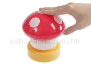 USB Mushroom Lamps Close