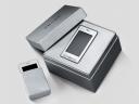 Silver LG Prada with onscreen QWERTY