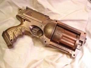 Steampunk Painted Maverick Nerf