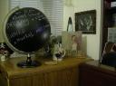 Homemade Chalkboard Globe