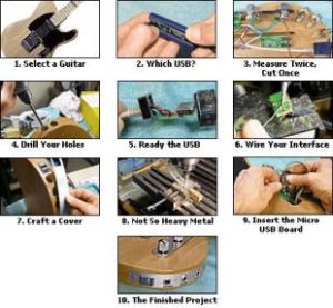 DIY USB Guitar USB Guitar