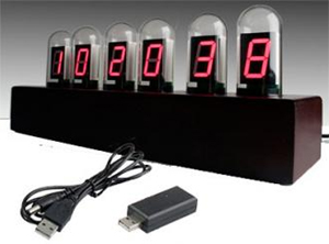 usb tube clock USB Powered Tube Clock