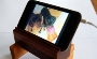 Mahogany iPod Stand