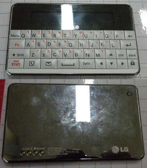 lg lba c 300 card sized keyboard Credit Card QWERTY Keyboard from LG