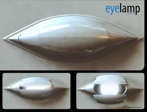 Creepy Looking Eye Lamp Creepy Looking Eye Lamp