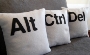 Ctrl – Alt – Del Three Pillow Set