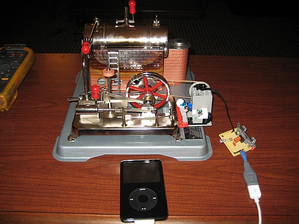 Steam Powered Charger