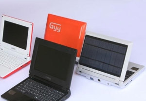 iunikia gyy solar netbook Solar Powered Netbook from iUnika