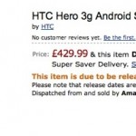 HTC Hero Coming to the UK on 15th July