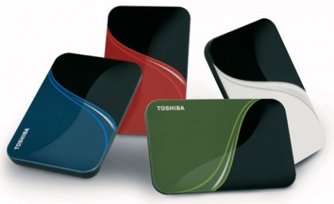 Toshiba Portable Hard Drives with Backup and Security