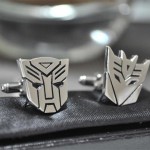 Transformer Cufflinks – Now Silver Plated