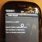 Palm Pre WebOS Homebrewed – Hello World!