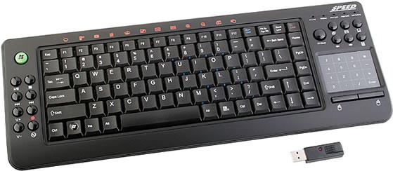 Wireless Keyboard with Smart Multi-Touch Touchpad Wireless Keyboard with Smart Multi-Touch Touchpad