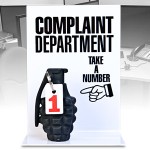 Complaint Department Hand Grenade