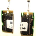 Recycled Computer RAM Earrings