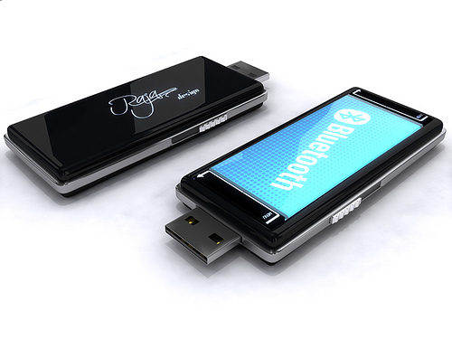 Bluetooth VTR USB Flash Drive Concept