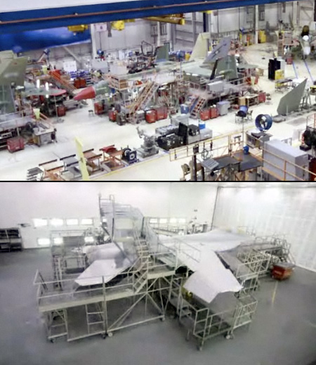 Time-Lapse of a Super Hornet Jet Fighter