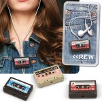 Headphone Cord Cassette Tape Caddy