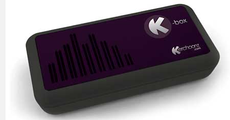 Kerchoonz K-Box turns any Surface in to a Speaker