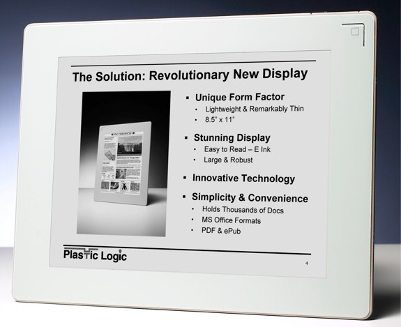 Barnes & Noble Exclusive eBookstore for Plastic Logic eReader