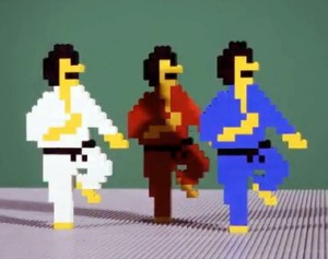 8 Bit Trip 300x237 8 Bit Trip   Stop Motion Lego Animation