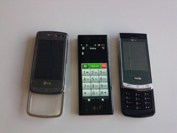  LG Chocolate BL40 Hands on