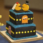 Pac Man Wedding Cake