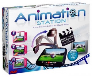 animation station 300x252 Animation Station   Home Made Stop Motion Video
