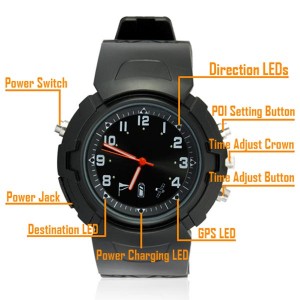 gps enabled watch 2 300x300 GPS Watch with Data Logger, Photo Tagger and More
