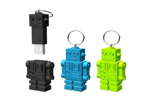 robot usb flash drive 300x200 Robot USB Flash Drives
