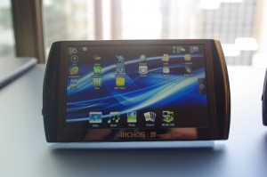 Archos 5 300x199 Android Powered Archos 5 Launched