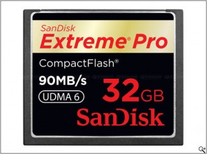 SanDisk ExtremePro CF 32GB 300x223 SanDisk Extreme Pro CompactFlash Cards