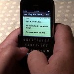 iTwinge iPhone Keyboard Video Demonstration