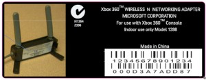 xbox wifi adapter 300x117 XBox 360 Wireless N Adapter Priced
